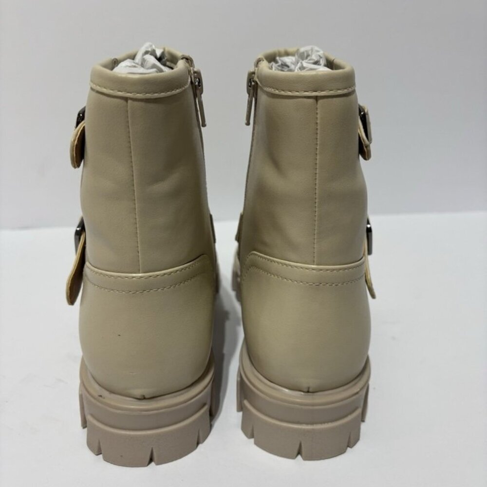 BC Footwear Women’s Unbroken Off White Chelsea Boots, Size 8.5 M - Picture 4 of 7